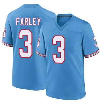 Tennessee Titans Caleb Farley Navy 2021 Nfl Draft First Round Pick Game  Mens Jersey Gift For Titans Fans - Bluefink