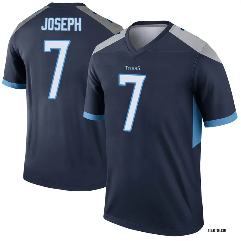 Men's Greg Joseph Tennessee Titans Jersey - Navy Legend